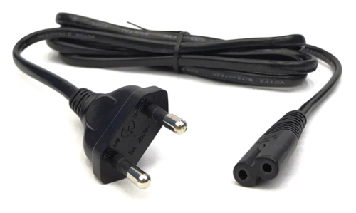 2 Pin European Plug (Type C) to C7 Cable 1.8m